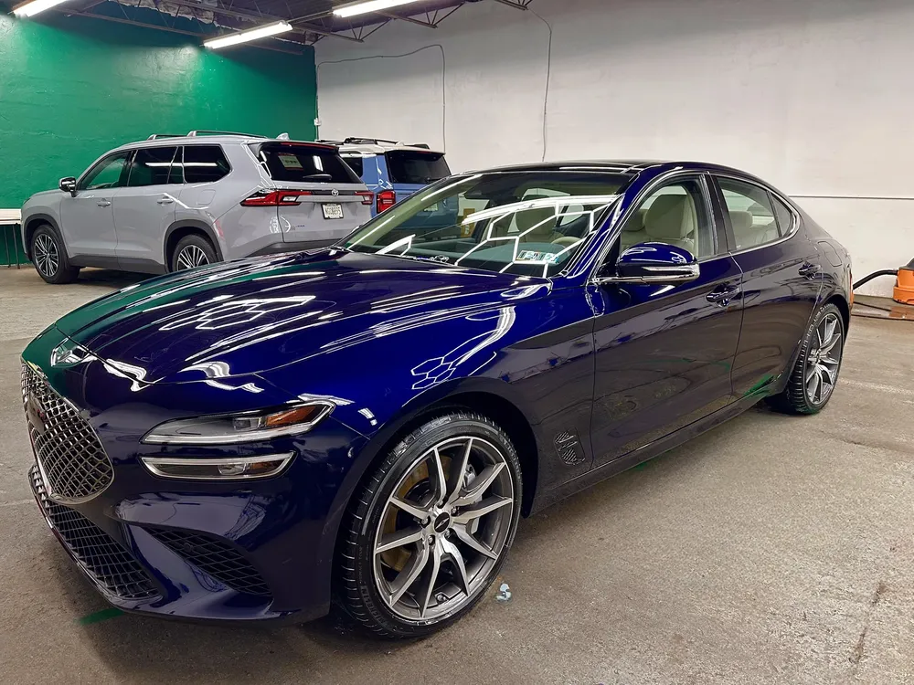 Genesis G70 after correction
