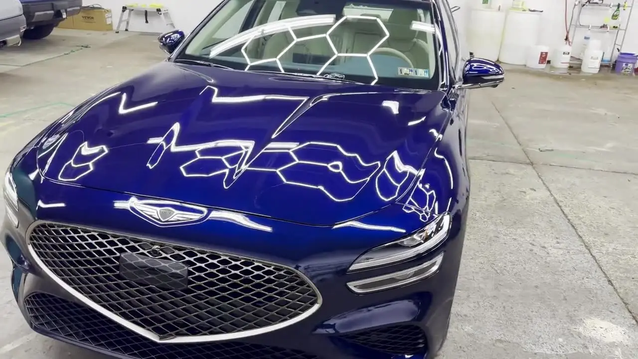Genesis G70 gloss: detailing video by Revival Auto Detailing, North Wales PA