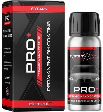 System X Pro+ bottle and box